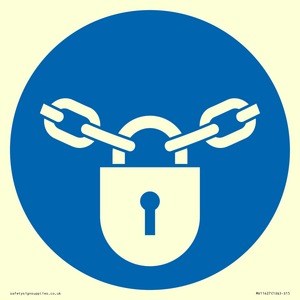 Mandatory: Keep locked